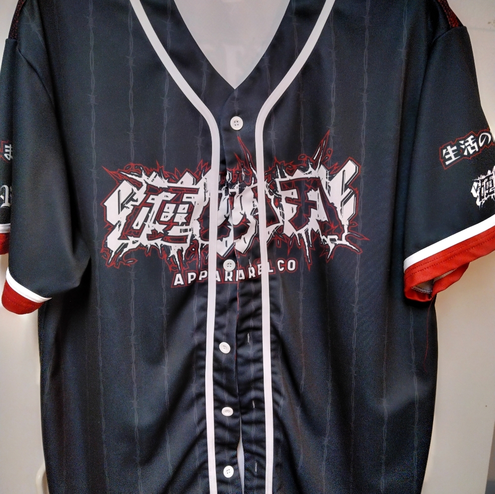 Autographed jersey of famed death Match wrestler, Akira! Only worn twice. XL